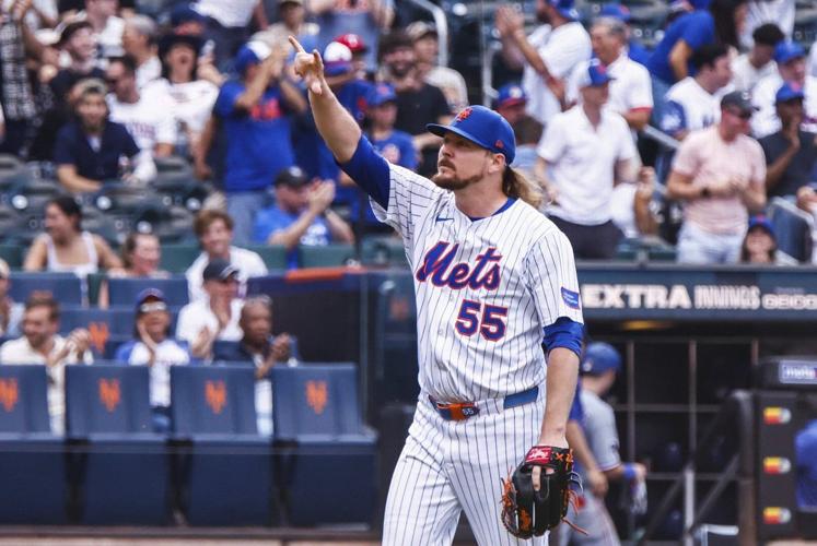 Alonso's 10th-inning homer lifts Mets over Rangers 5-2, stops 8-game losing streak