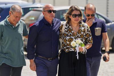 Family of Liverpool player Diogo Jota and his brother gather at chapel for wake after fatal crash