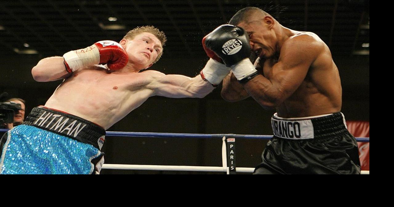 Ricky Hatton, Michael Moorer strike different tones in leading their class into boxing Hall of Fame