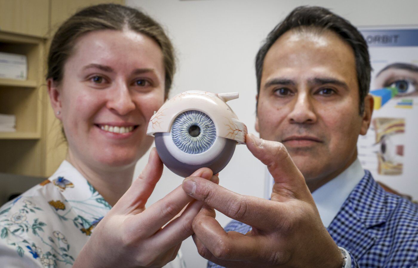 'Horrible war': Ukrainian eye doctor training in Calgary to better help ...