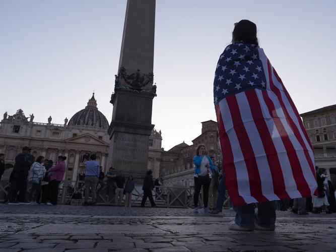 Americans in St. Peter's Square were stunned by choice of new pope