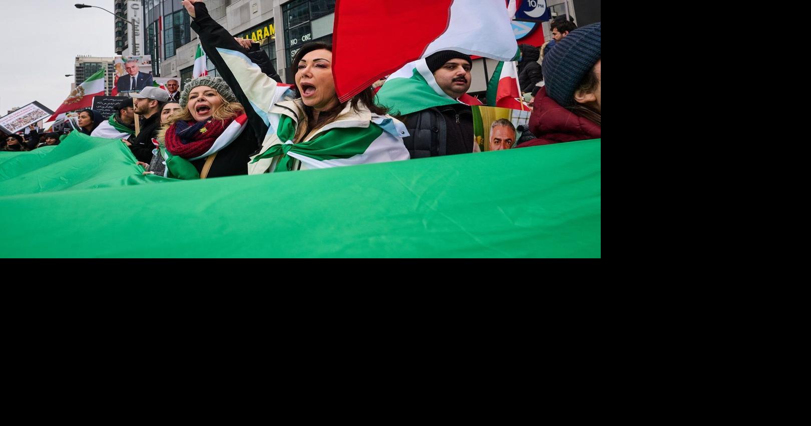 Toronto police make two arrests related to weekend rally to support Iran protests