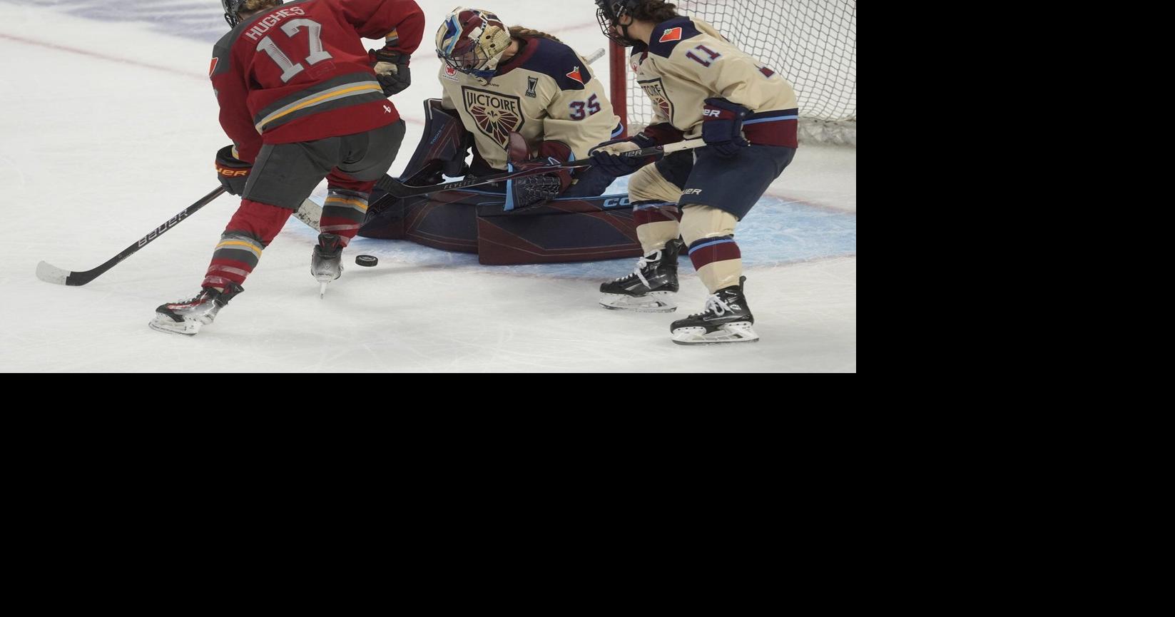 Desbiens up for second straight PWHL top goaltender award against Frankel, Philips