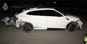 York police release video of Lamborghini driver allegedly caught doing over 200 km/hour