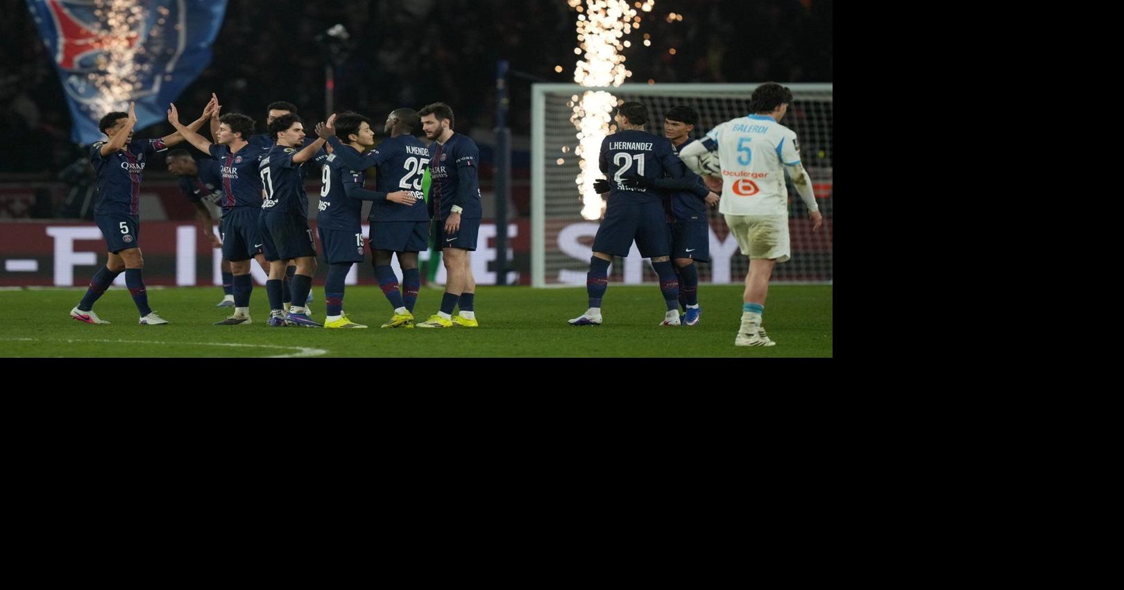 Marseille is sinking and PSG has only Lens as a serious title rival in Ligue 1