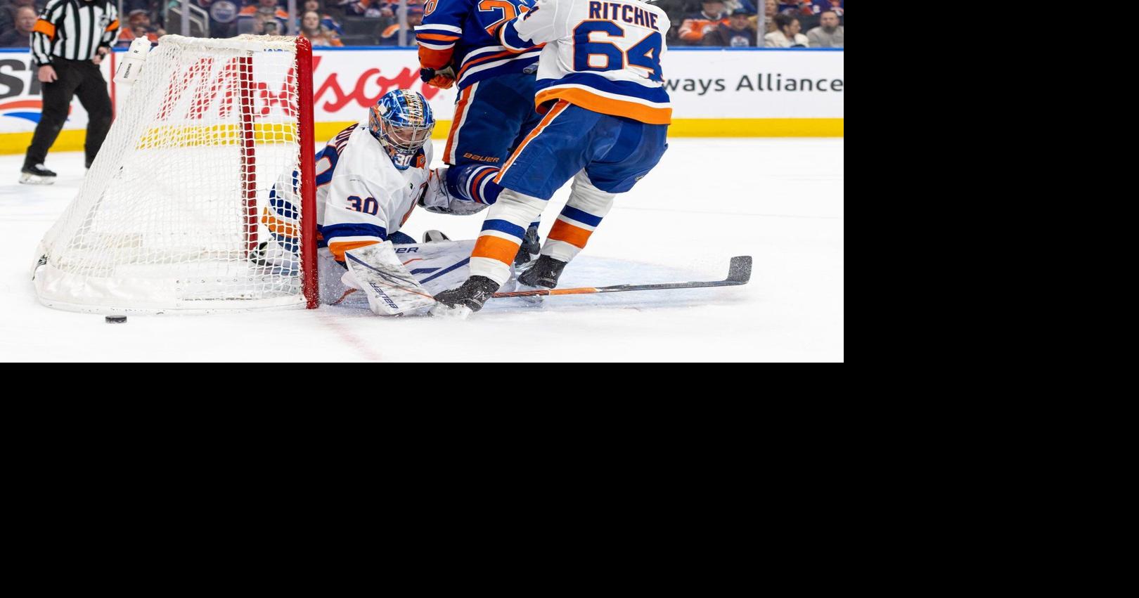 Sorokin enjoys ‘outstanding’ performance with NHL-leading fifth shutout vs. Oilers