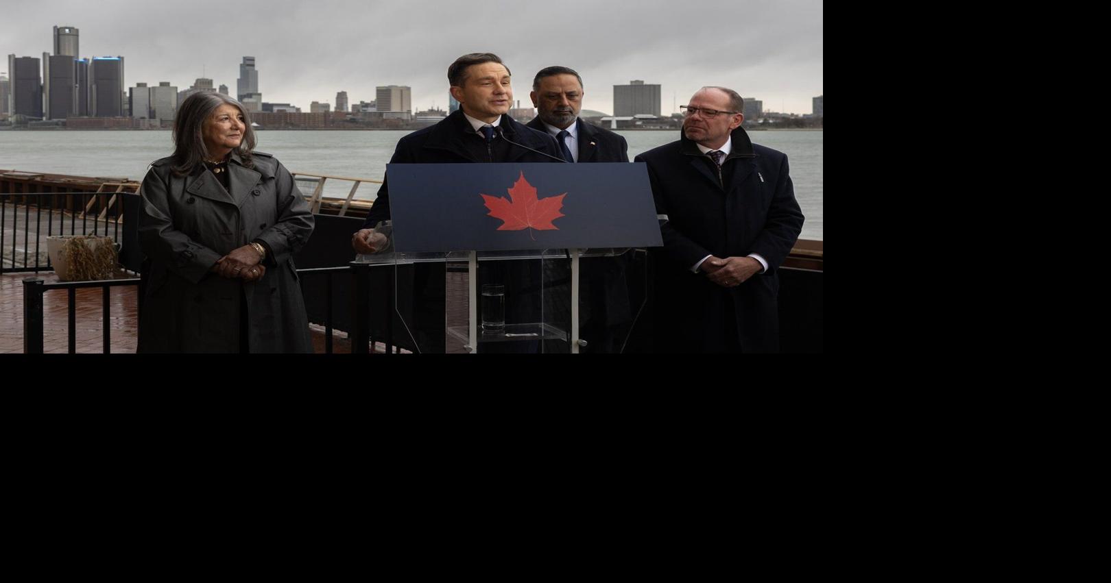 Conservative leader says his plan is 'the only hope' for Canada's auto industry