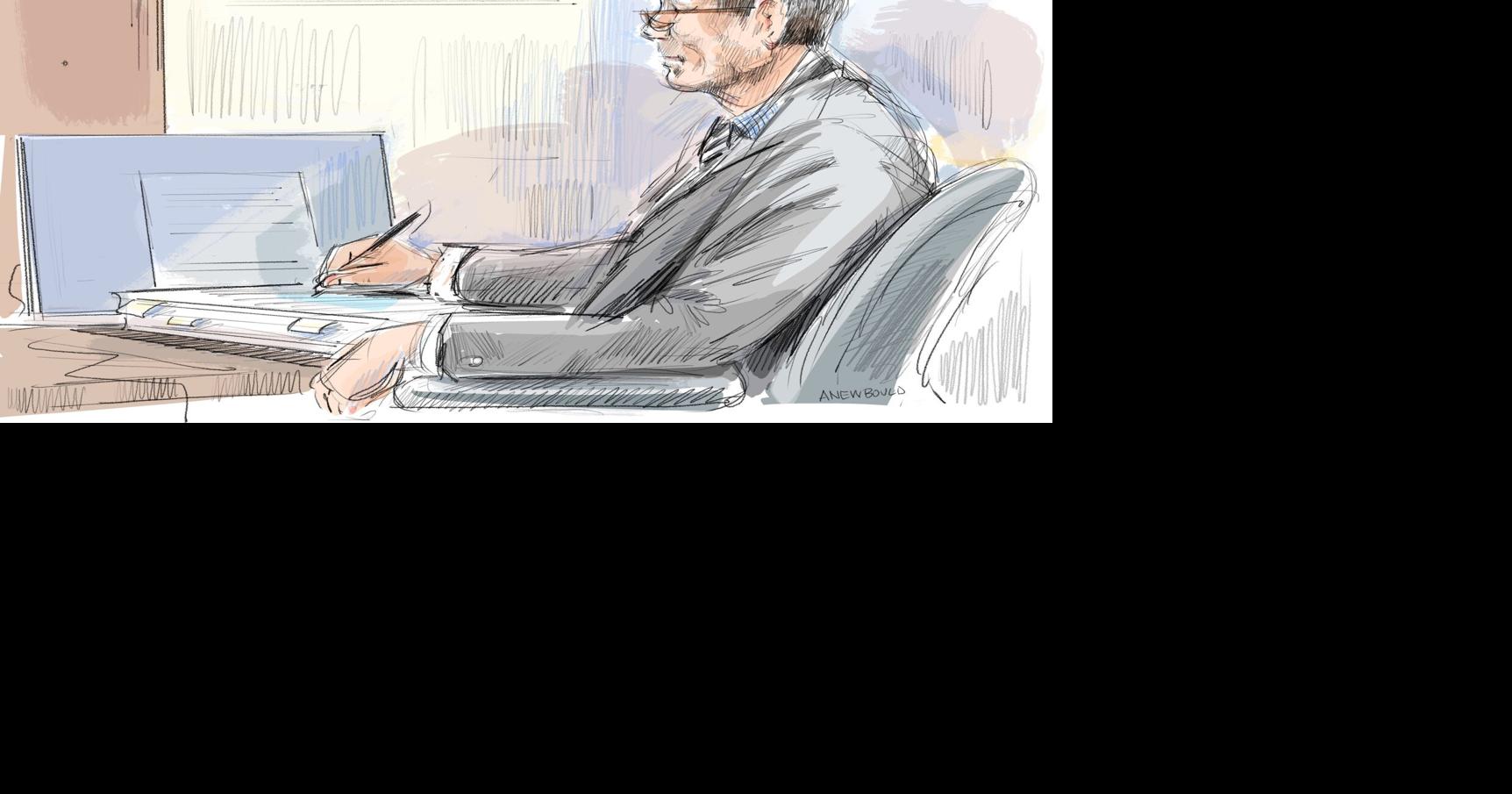 A lawyer suggested during cross-examination that the judge made an insulting comment, prompting the woman to strike him with her hands and the two then engaged "in a kind of