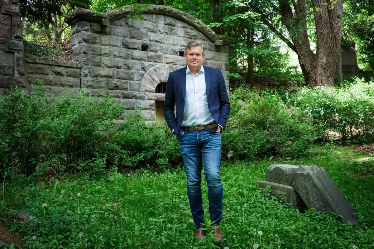 Graves are being re-interred at St. James' Cemetery