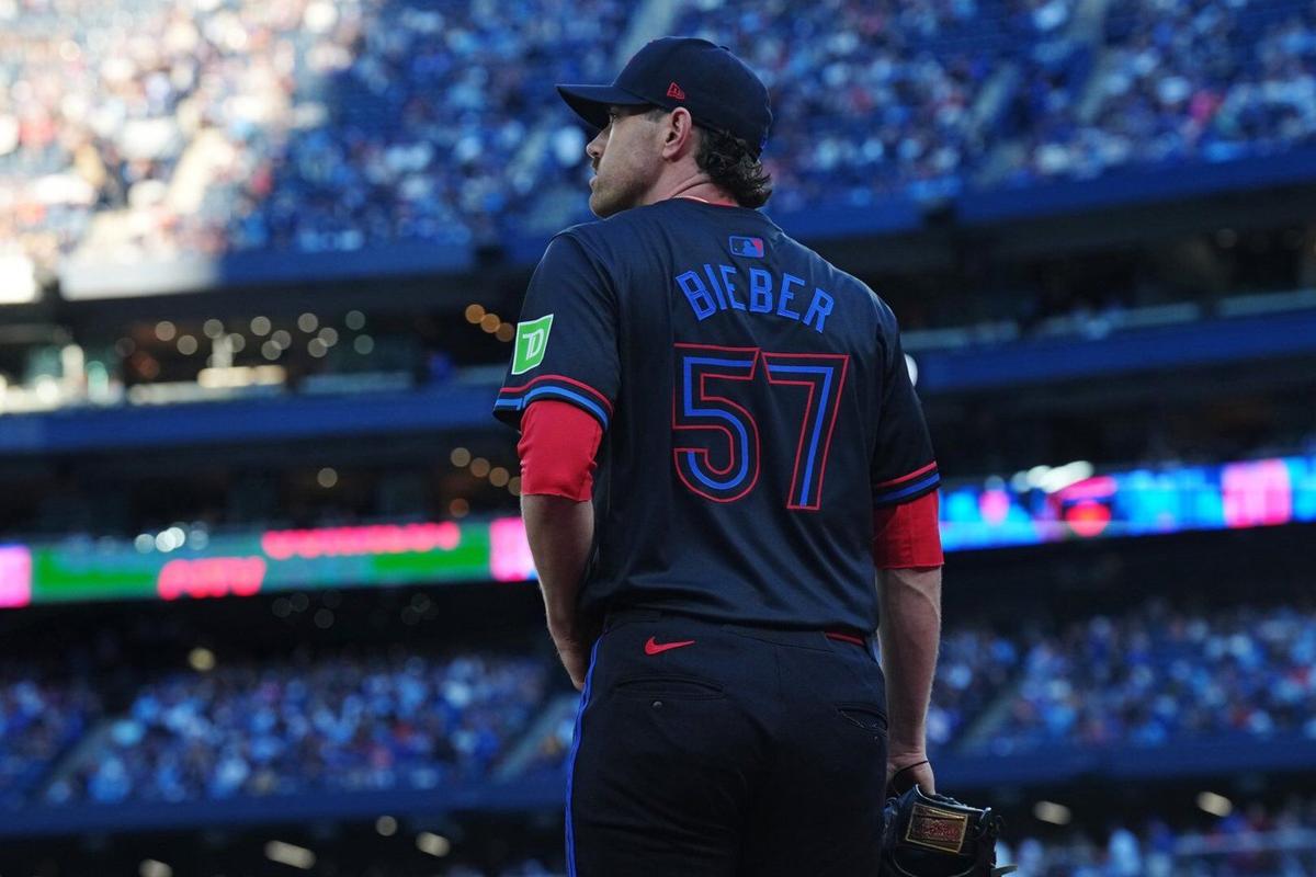 Shane Bieber loves Rogers Centre atmosphere in Toronto debut despite taking  loss