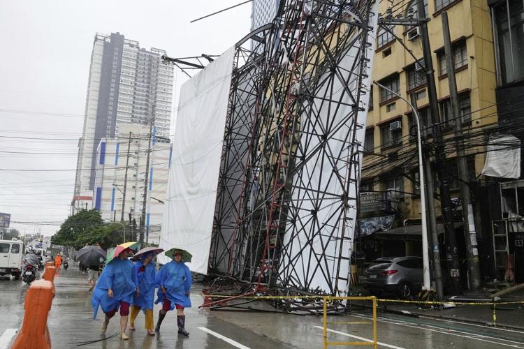 Tropical storm Wipha threatens southern China after battering Taiwan and the Philippines
