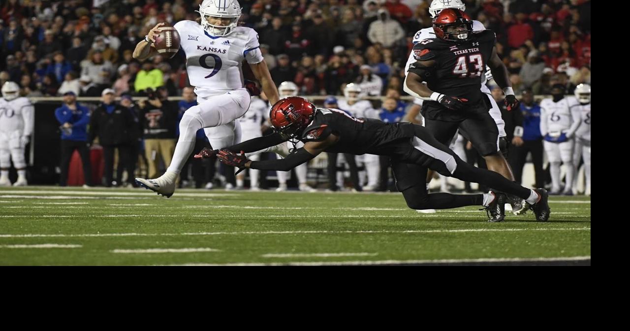Shough, rushing attack boosts Texas Tech over Kansas 43-28