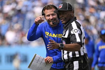 McVay won't need surgery on injured foot while he prepares Rams to face Eagles