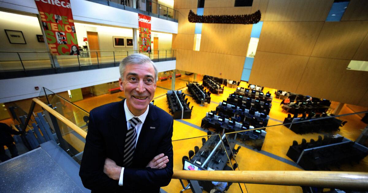 David Agnew, former adviser to Bob Rae, relishes role as Seneca College ...
