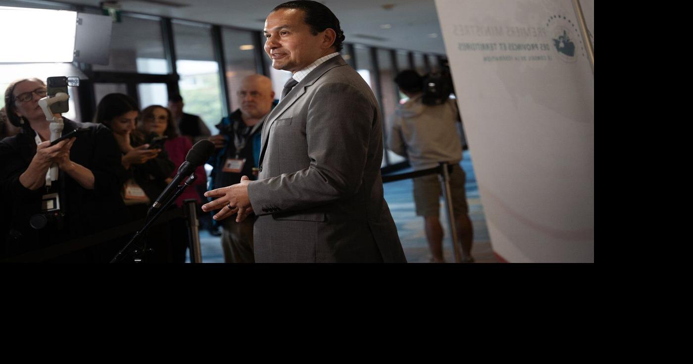 Holt, Kinew say they would defend Canada amid sovereignty push in Alberta, Quebec
