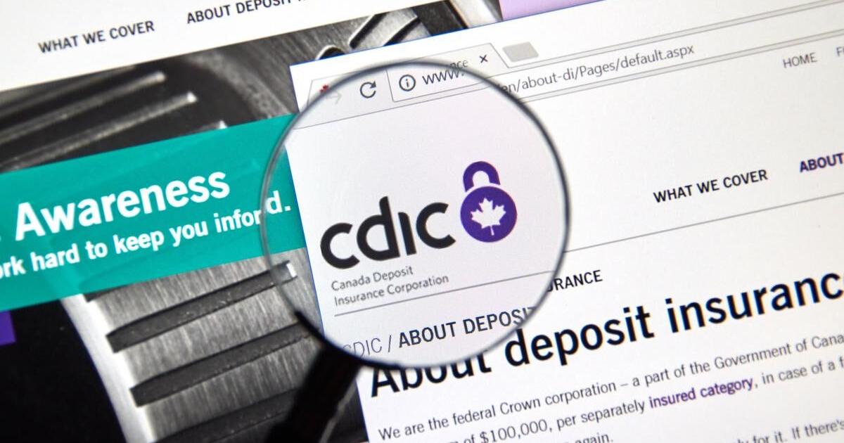 If a Canadian bank fails, is CDIC’s $100,000 enough of a cushion?
