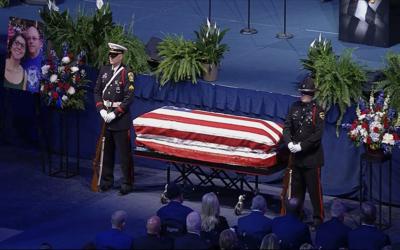 Funeral held for Ohio deputy who authorities say was intentionally run over