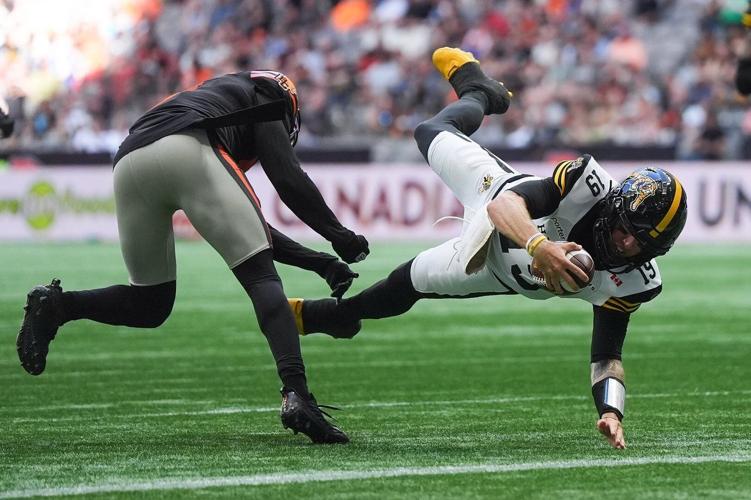 Mitchell, Hamilton Tiger-Cats complete late comeback to beat B.C. Lions 37-33