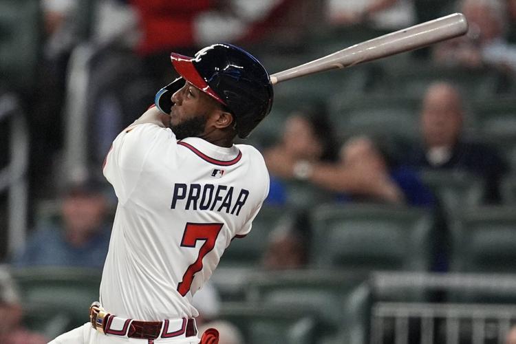 Jurickson Profar homers in return from suspension as Braves beat Angels 8-3