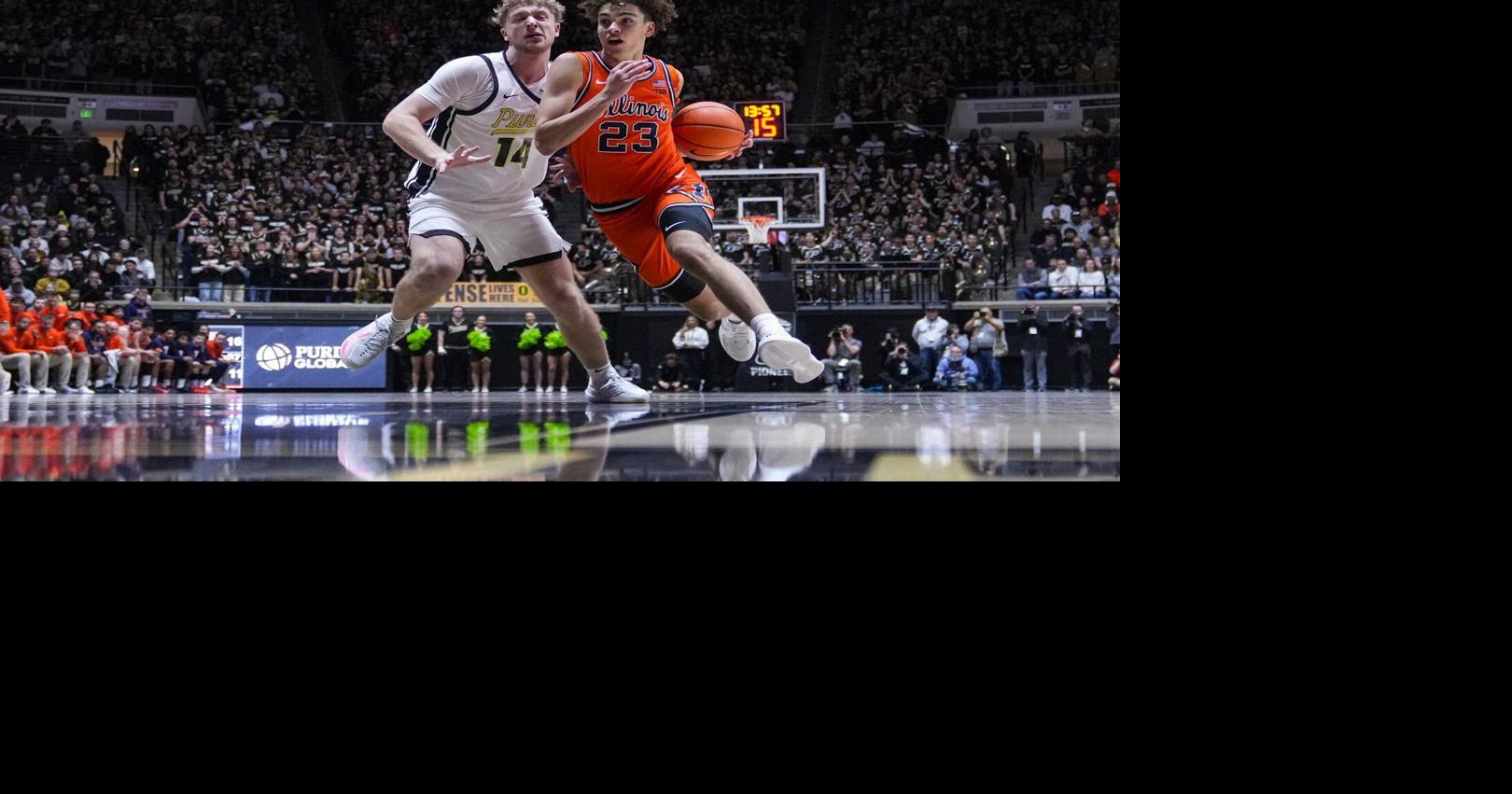 Illini’s Keaton Wagler chosen AP men’s college basketball player of the week after win over Purdue