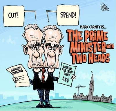 Greg Perry The PM with two heads