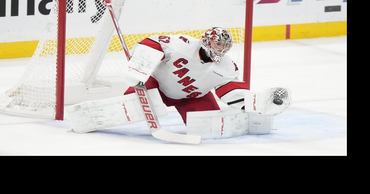 Jaccob Slavin's go-ahead goal in the third helps lift Hurricanes 3-1 over Panthers