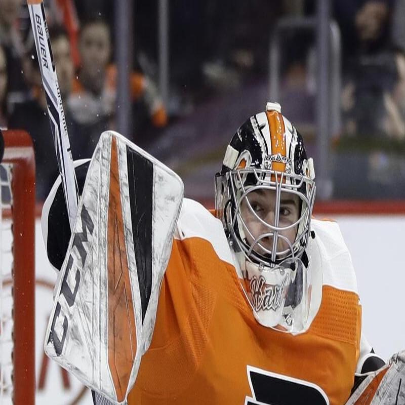 Rookie Carter Hart enjoys successful debut for Flyers, new coach - 6abc  Philadelphia