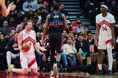 Big man Jakob Poeltl feeling 'pretty good' after return to Toronto Raptors lineup