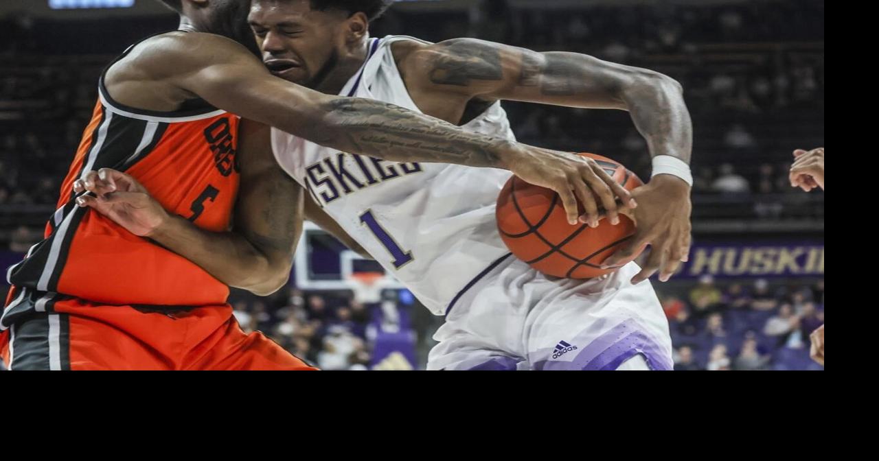 Brooks scores 26, Wheeler has 16, and Washington holds off Oregon State 79-72
