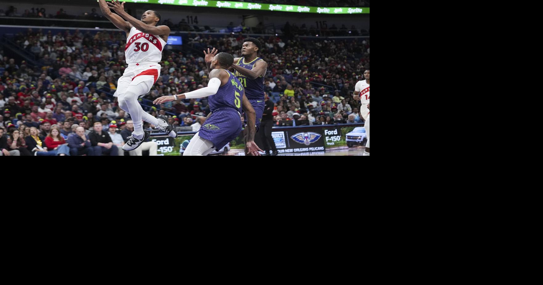 Raptors cruise to first road win of season against Pelicans