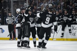 Kuzmenko keys Kings' 4-1 victory over NHL-leading Jets