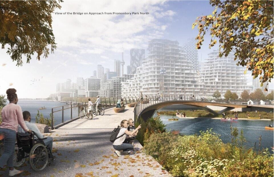 New Toronto bridge designs revealed for waterfront walkway