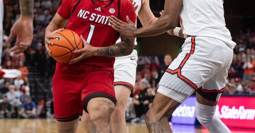 NC State reserve is ejected for leaving the bench during skirmish vs. Virginia