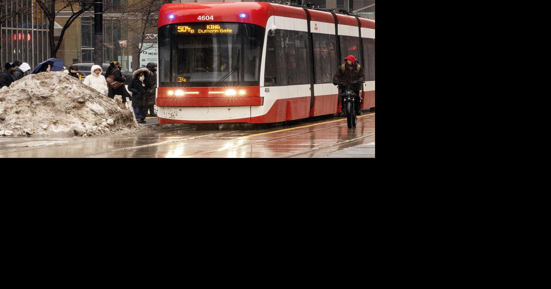 Spadina streetcars down due to damaged cables