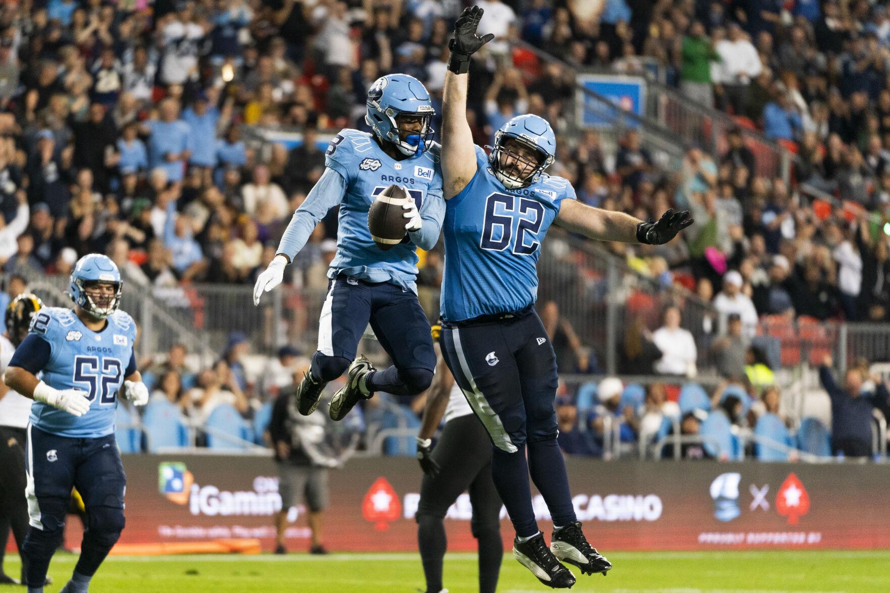 CFL Week 17 odds: Argos underdogs on the road against Blue Bombers