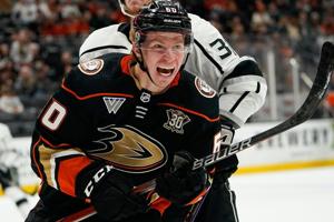 Ducks sign promising young defenseman Jackson LaCombe to 8-year, $72 million contract extension