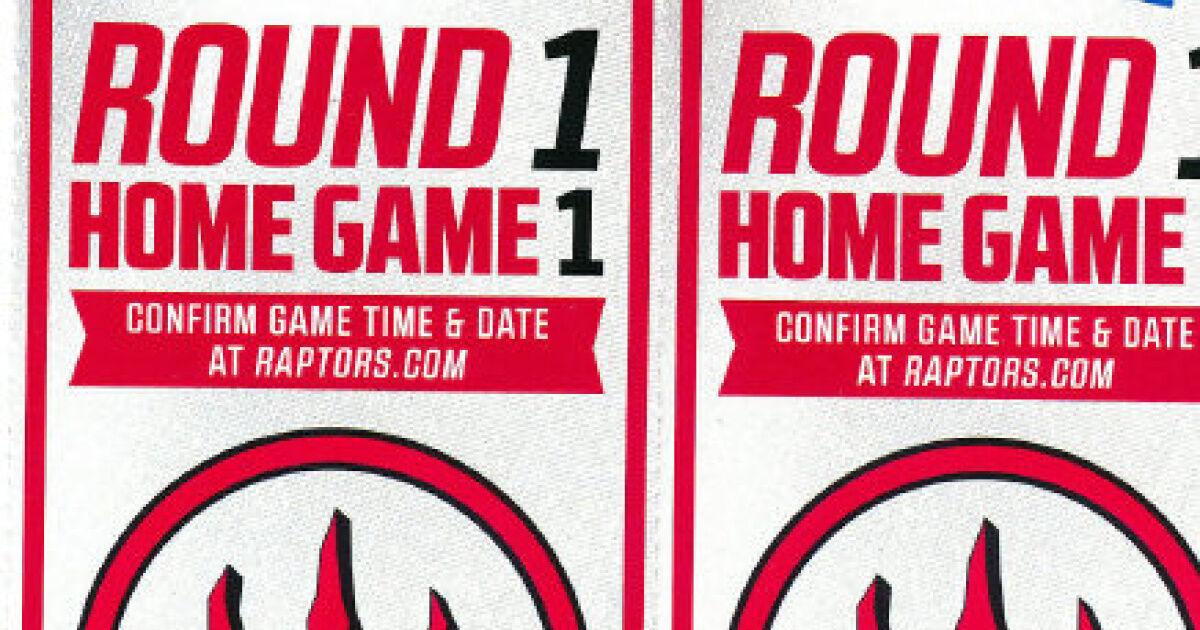 Raptors playoff tickets on sale today to general public