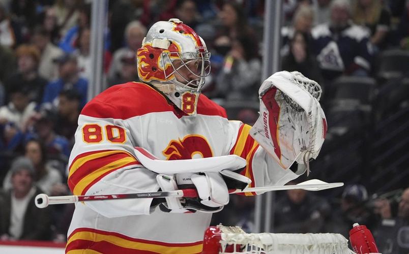 Sharangovich scores shootout winner as Flames rally to beat Avalanche 3-2