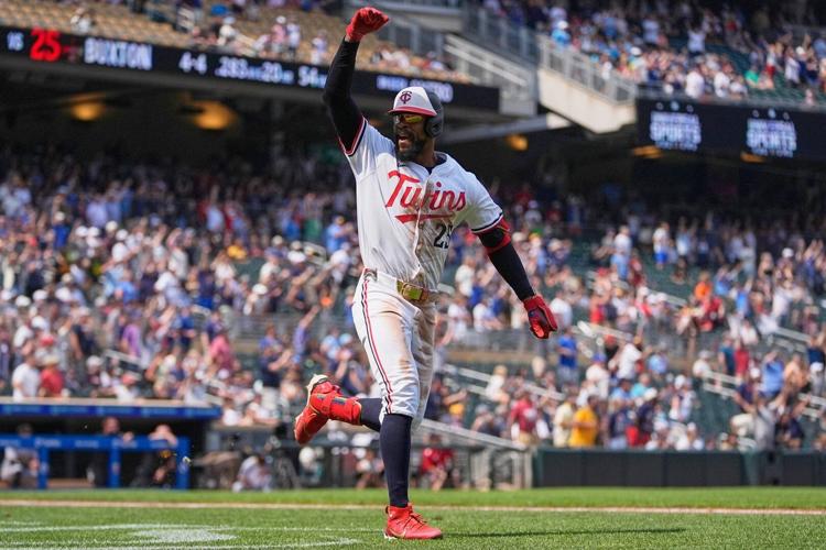 Buxton hits for the cycle on his bobblehead day as Twins beat Pirates, 12-4