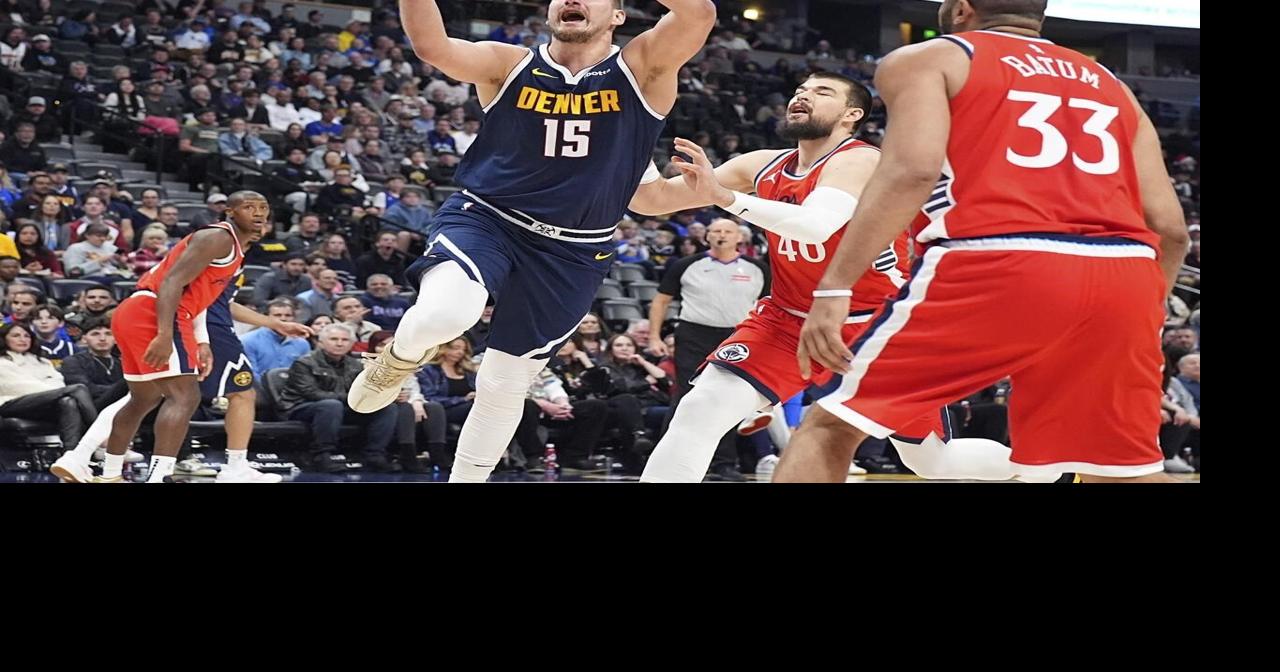 Nuggets rout Clippers 120-98 despite quiet night from Jokic