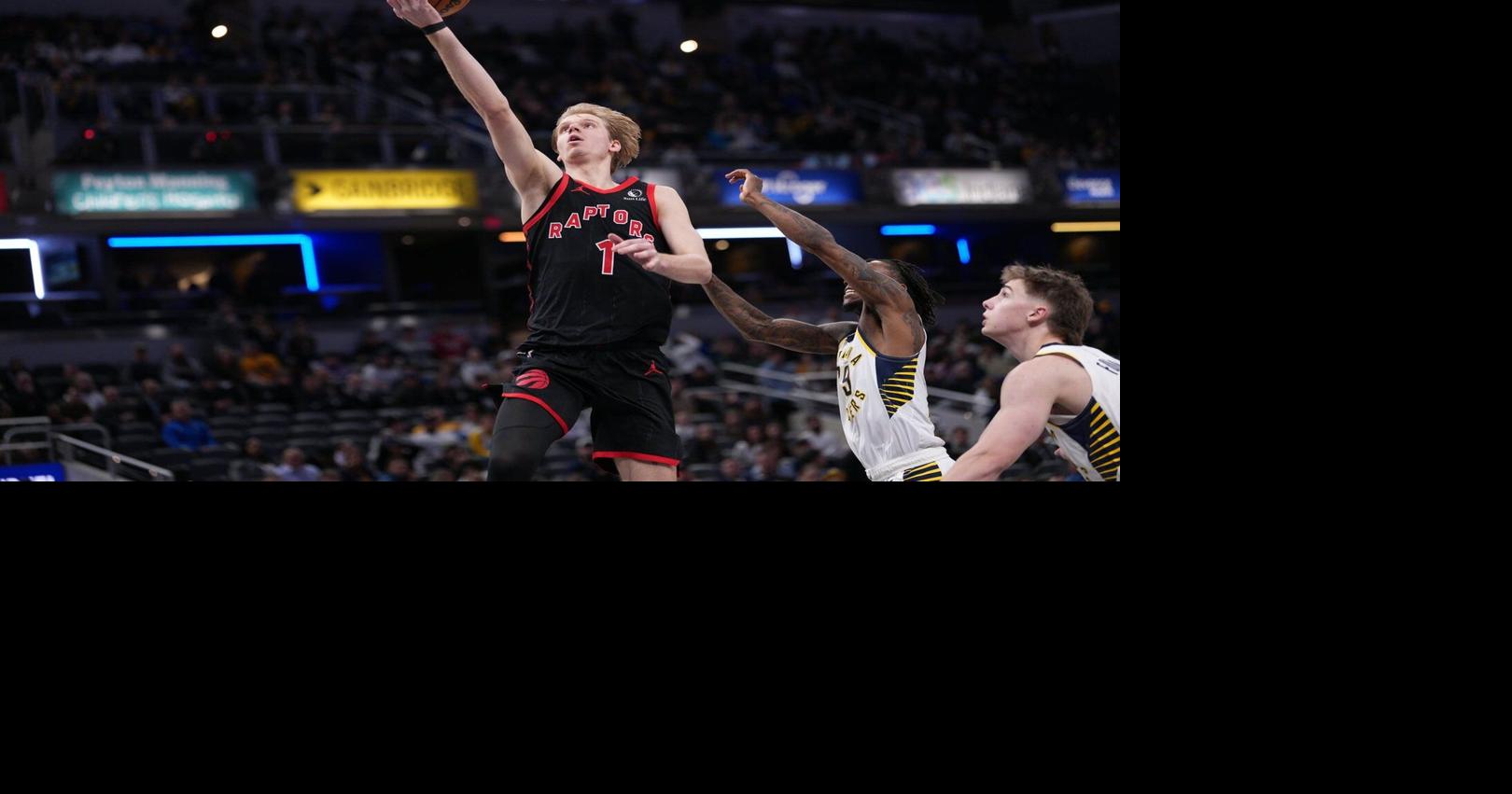 Raptors forward Gradey Dick trying to improve his shooting with better defence