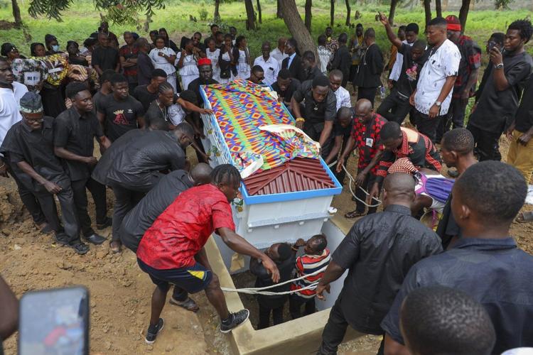 Photos show Ghana's fantasy coffins as a stylish final rest
