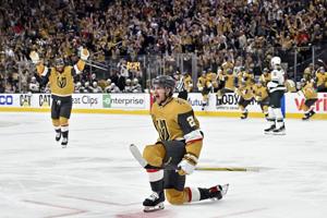 Howden's OT goal gives Golden Knights a 3-2 win over the Wild and 3-2 series lead