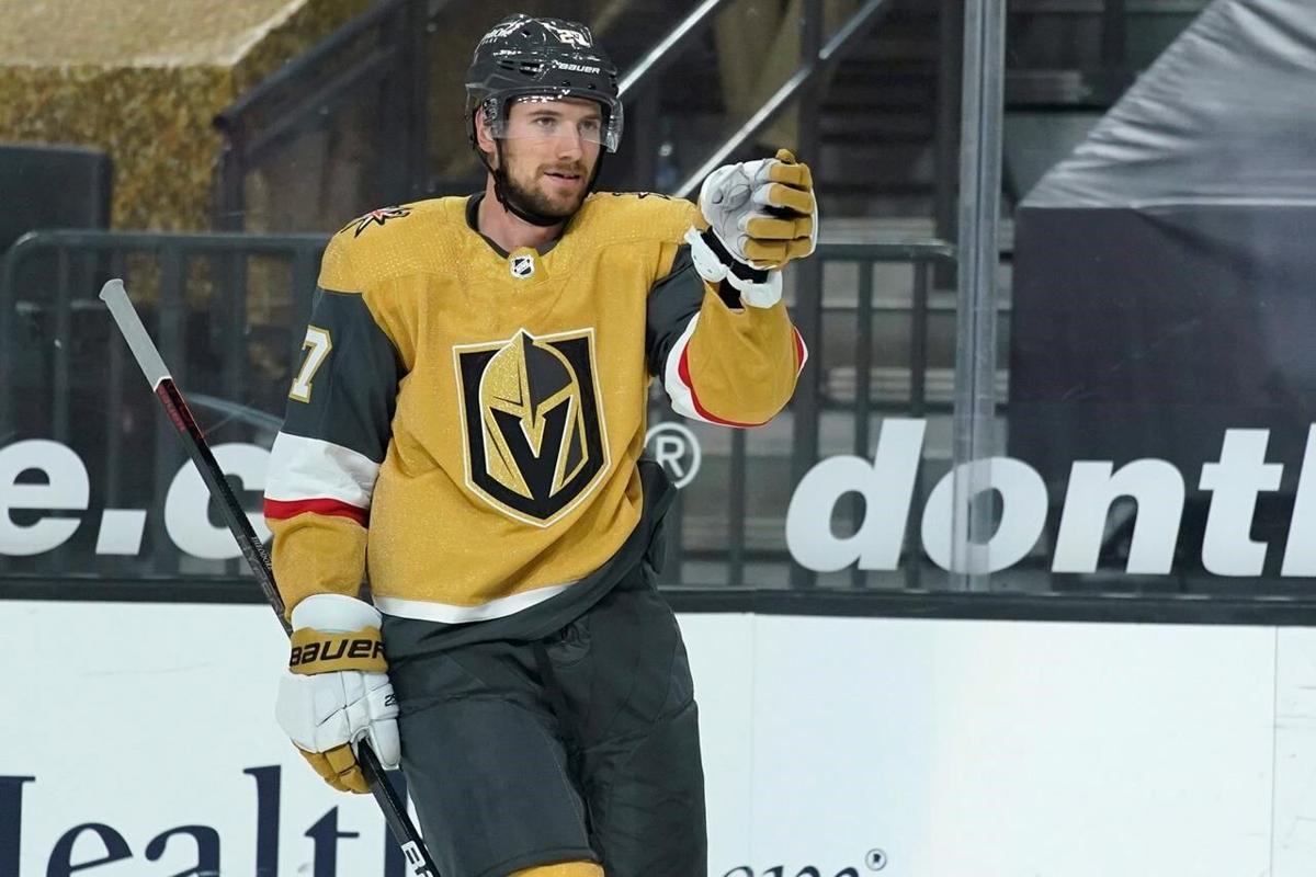 Golden Knights debut gold third jerseys against Anaheim