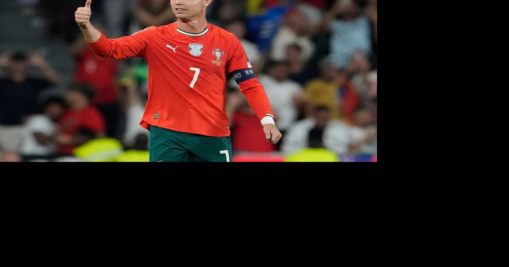 Ronaldo wants to reach 1,000 goals before ending his soccer career. He’s up to 956