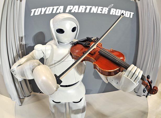 Violin cheap playing robot