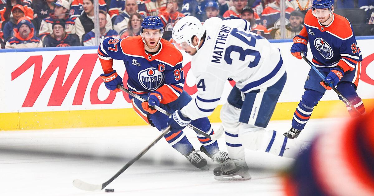 Maple Leafs gegen Oilers: Toronto hat die Nase vorn im ersten ...