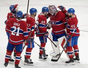 Canadiens closing in on clinching playoff spot, but say the 'job's not finished'