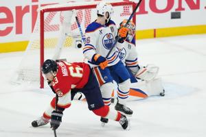 Oilers defenceman Walman fined for roughing Tkachuk, squirting Panthers' bench