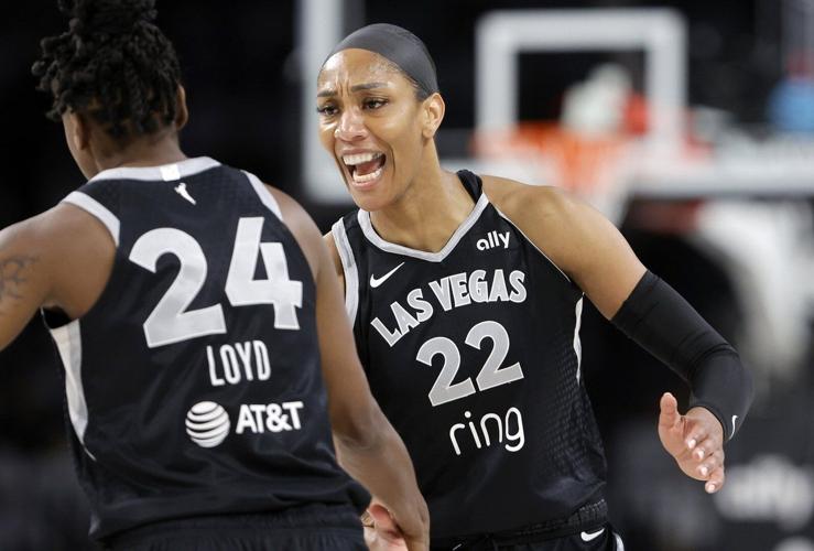 Aces beat Storm 102-77 in playoff opener after winning final 16 regular-season games